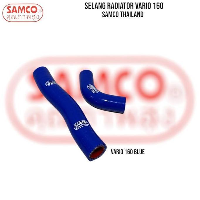Murah Samco - Selang Radiator Samco Vario 160 Pcx 160 Samco Thailand Series Warna Red And Blue