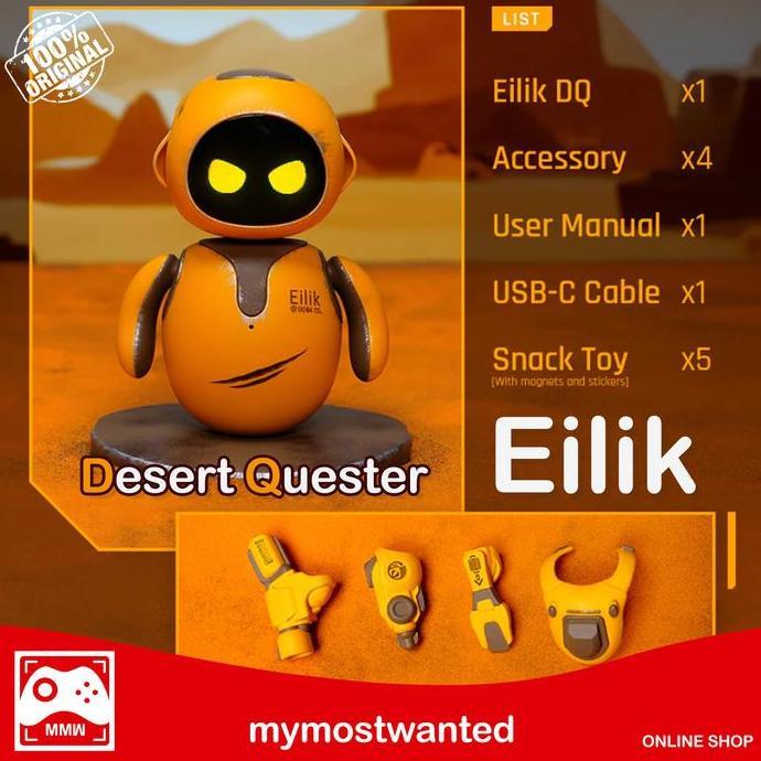 Eilik Desert Quester Robot Dq Bot Smart Original Ready Stock Murah