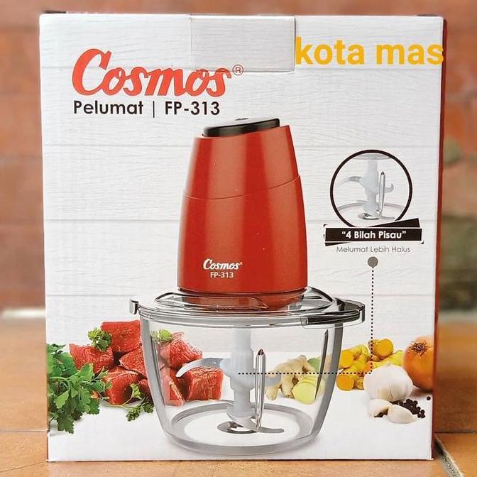Upgrade Chopper Food Processor Cosmos 1,2 L Pelumat Penggiling Daging Bumbu Kode 647