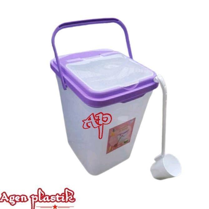 Toples Es Buah Lovenia 15 Lt / Akuarium Plastik Wadah Jualan Es Buah container toples  aquarium