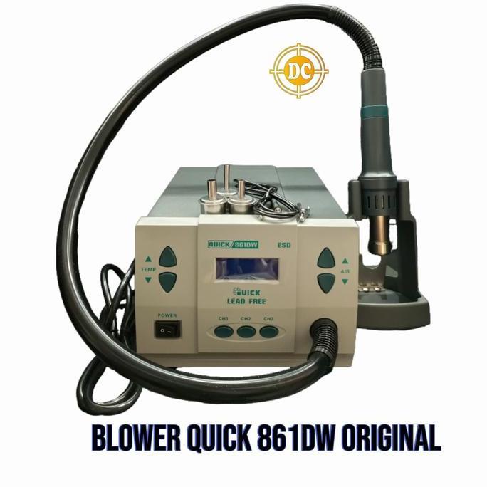 Terlaris Blower Quick 861Dw / Blower Hotgun Quick 861 Dw Original / Blower Uap Quick 861Dw Original 