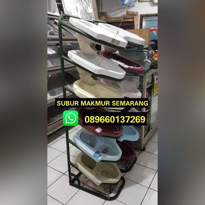 Terlaris Rak Display Closet Jongkok Irit Tempat Minimalis Modern