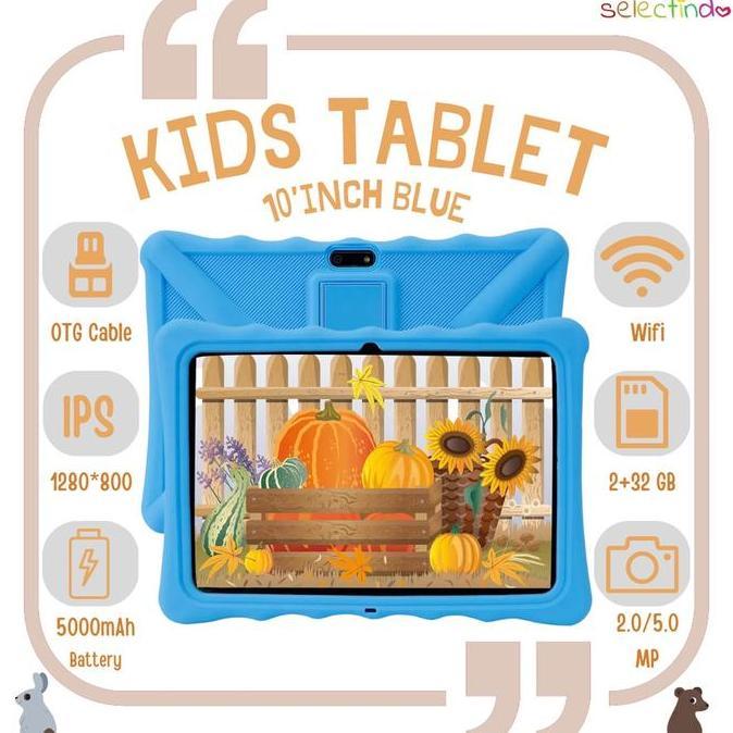 Bestone- Kids Tablet / Tablet Anak / Tablet 10 Inch / Android 10 / 2/32GB /