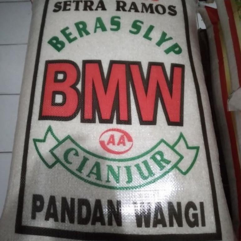 Beras BMW Cianjur Pandan Wangi 50kg Pulen