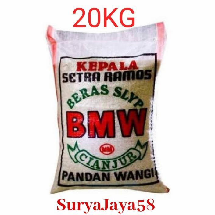 Beras 20kg cap BMW | Beras Pulen Premium 20kg | Premium 20kg |MURAH SE SHOPEE | SuryaJaya58