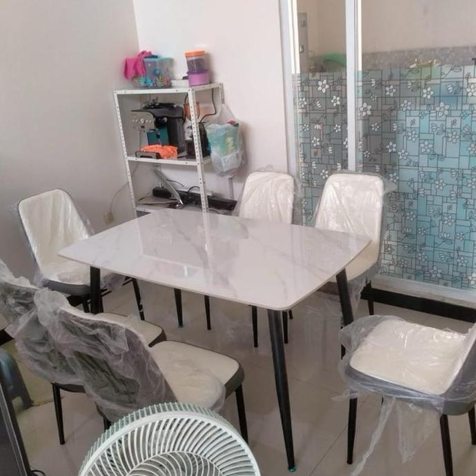 Terlaris Meja Makan Marmer Meja Makan Minimalis Meja Makan Kaki Besi