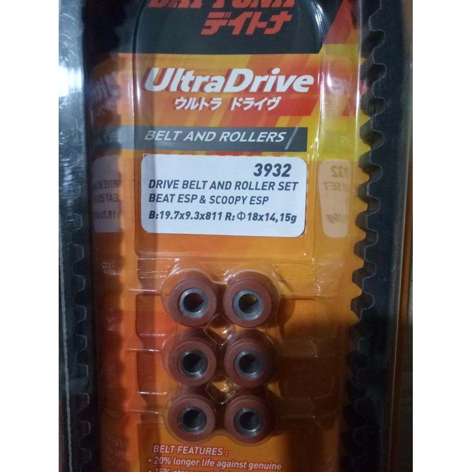 V Belt Fanbelt Racing Dan Roller Daytona Beat Fi Esp Scoopy Fi Esp Original Dan Terpercaya