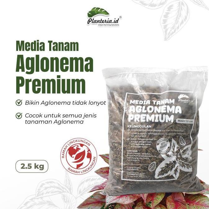 Taman- Media Tanam Aglonema Fermentasi Media Tanam Premium 2,5Kg By Planteria.Id Tanah Tanaman