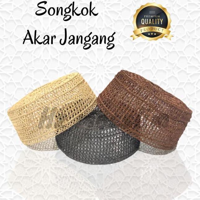 Peci Kopiah Songkok Akar Jangang Kalimantan Peci Akar Kopiah Akar