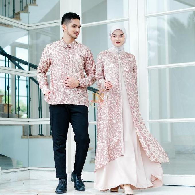 COUPLE OUTER GAMIS BATIK by diana Batik Trusmi