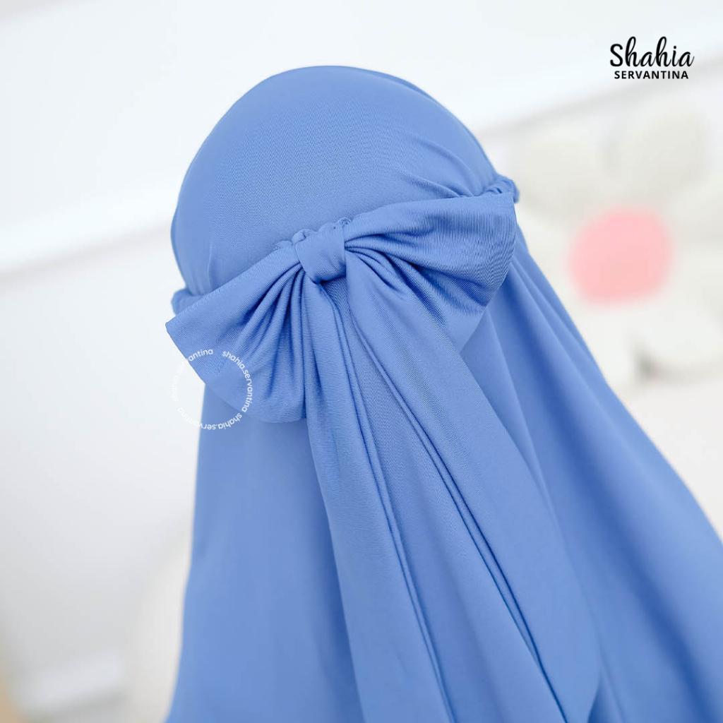 Shahia Servantina - [Satu Set Jilbab] Zivana Set Dress Gamis Anak Perempuan