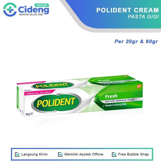 POLIDENT DENTURE ADHESIVE CREAM