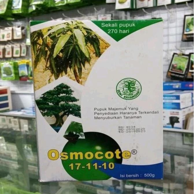Taman- Pupuk Dekastar Plus 17 11 10 Osmocote 500 Gram Pupuk Majemuk