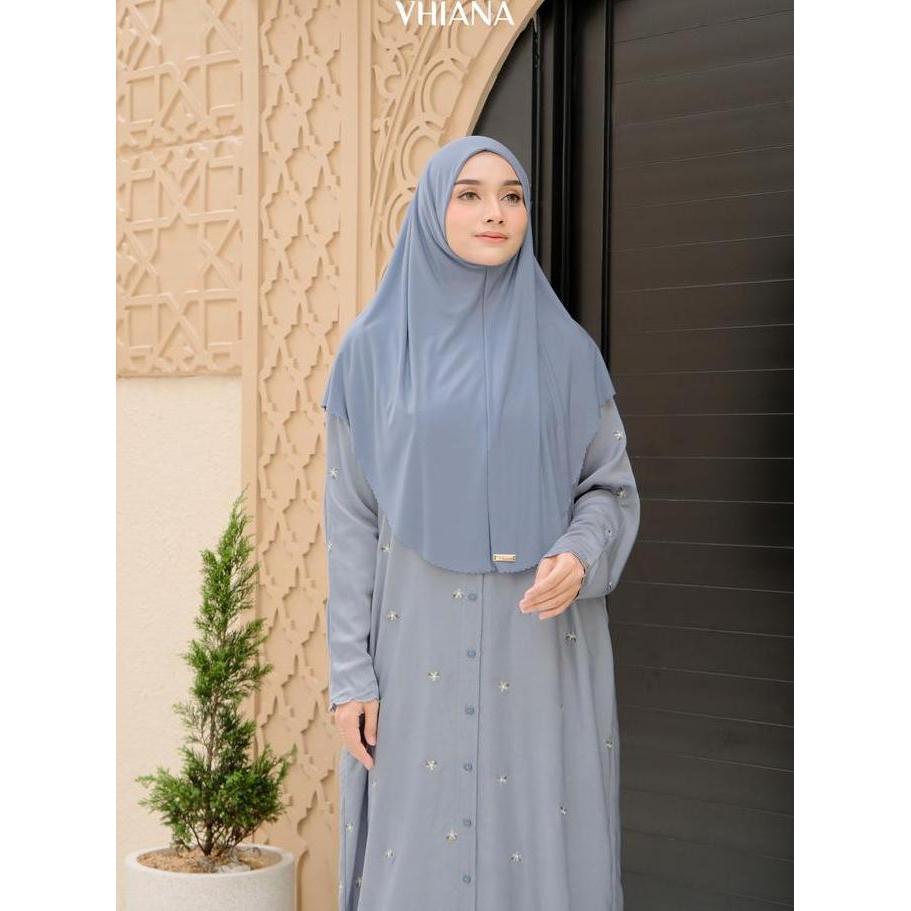 Terpopuler- [Vhiana] Haifa Bergo Instan By Vhiana Jilbab Nyaman Muslim Kerudung Wanita Khimar