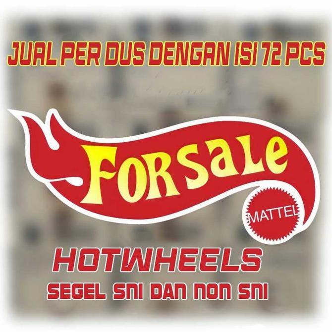 Hotwheels / Hot Wheels Lot 1 Dus Baru Segel SNI Isi 72 Pcs