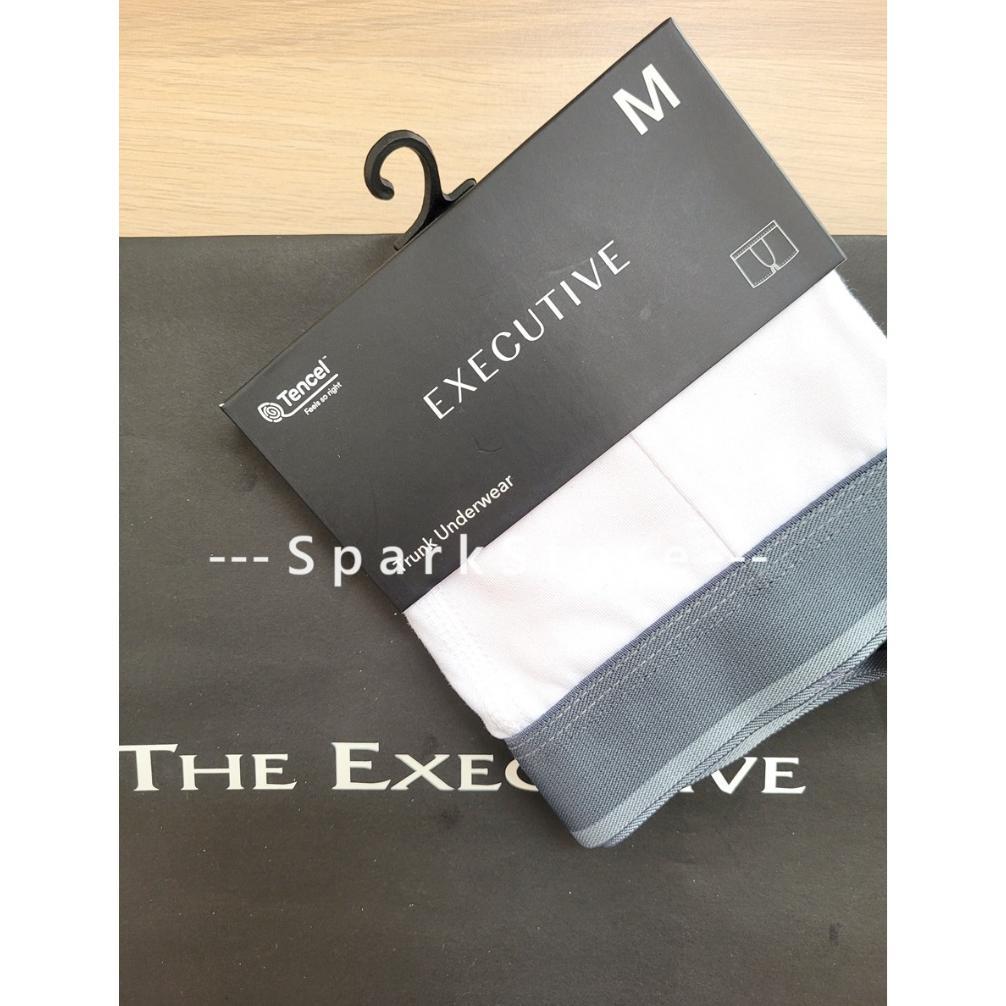 [NEW][BARU] The Executive Celana Dalam Boxer Trunk Polos Putih