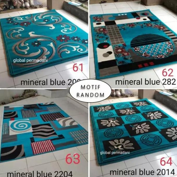 KARPET LANTAI | KARPET MODERNO ASLI PREMIUM UKURAN 160 X 210 - TANGKASAP