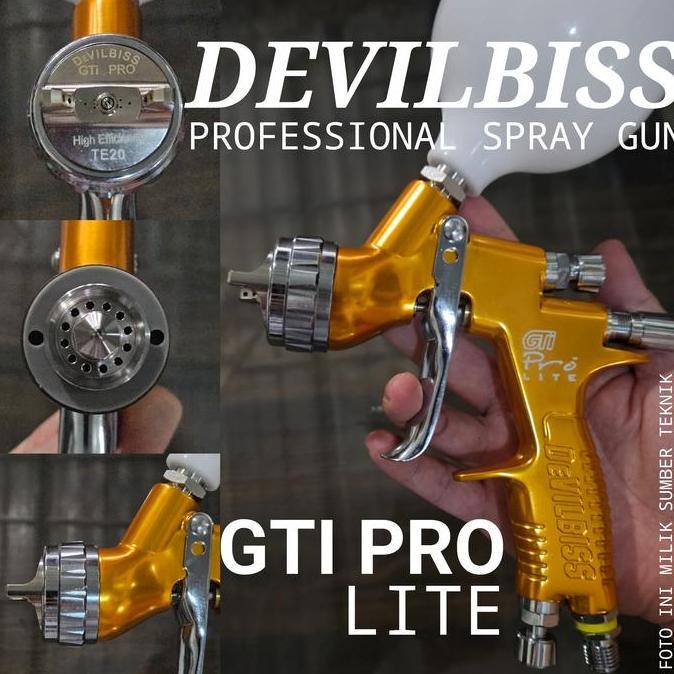Alatlengkap- Spray Gun Devilbiss Gti Pro Lite