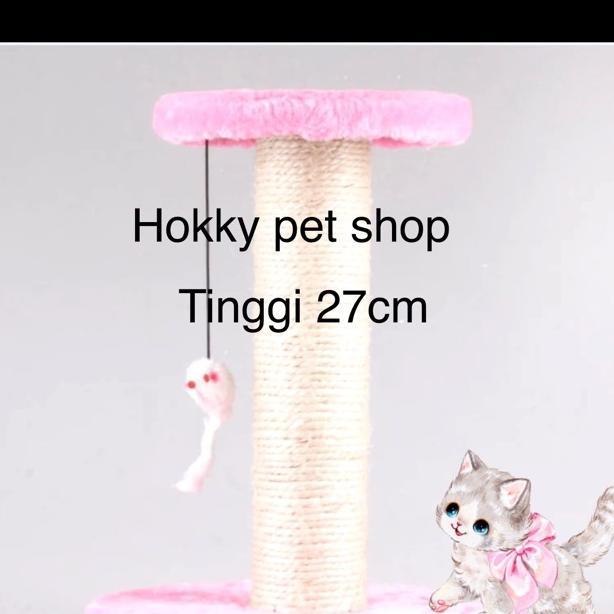 Mainan Kucing Cakaran /Tiang Mainan Cakaran Kucing