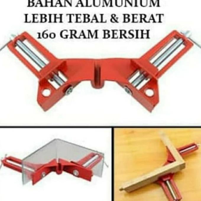 Alatlengkap- Corner Klem Siku /Klem Siku Merah 90/ Klem Sudut
