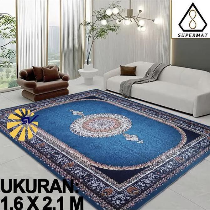 Karpet Eropa Design Modern Minimalis/ Turki | Karpet Aesthetic Uk. 160 x 210 Cm karpet permadani