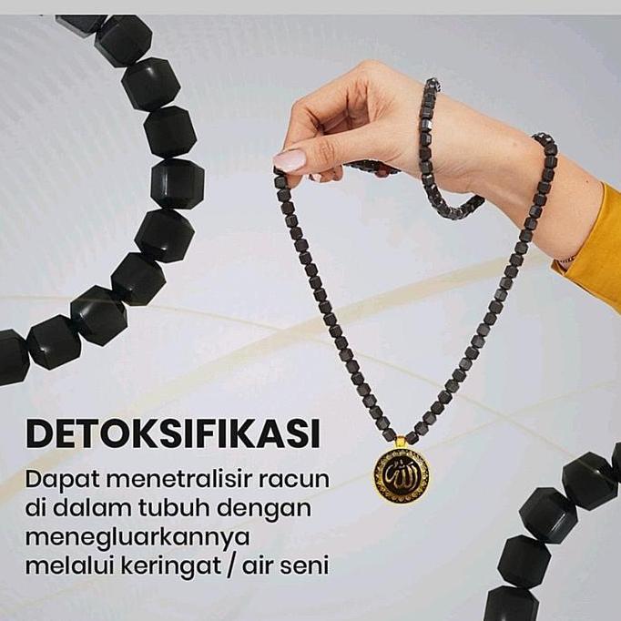 Grosir Best Seller  Azhikra Premium Tasbih Kesehatan - Kalung Azikra Asli
