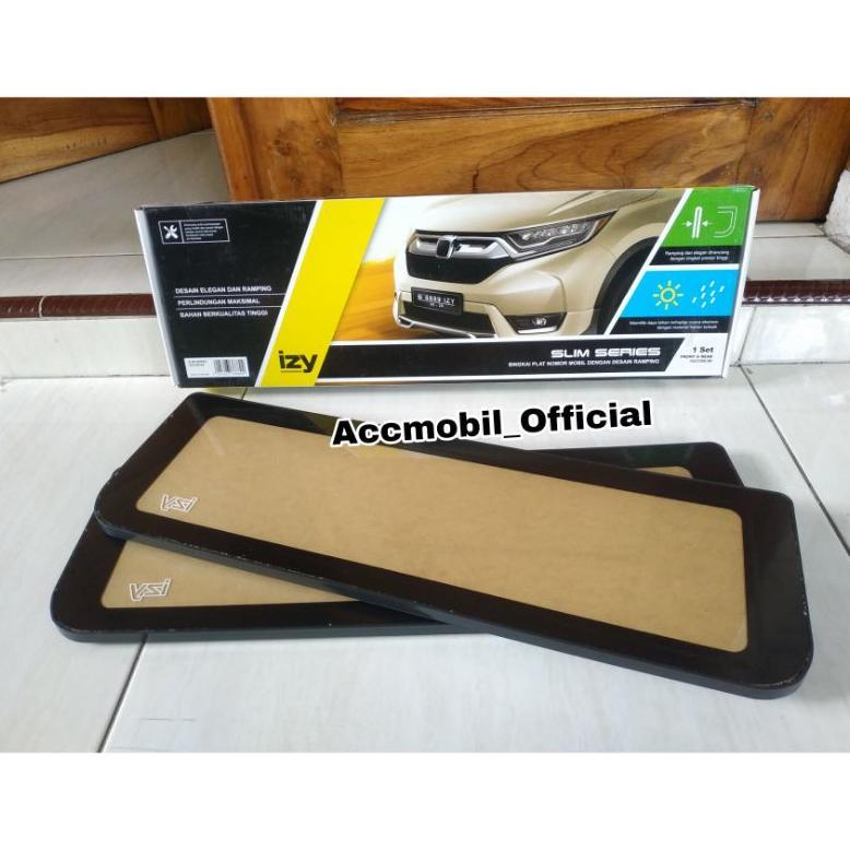 COD TEMPAT PLAT NOMOR ACRYLIC MIKA IZY | Tatakan Dudukan Plat Nomor Mika Acrylic IZY | Rumah Plat No