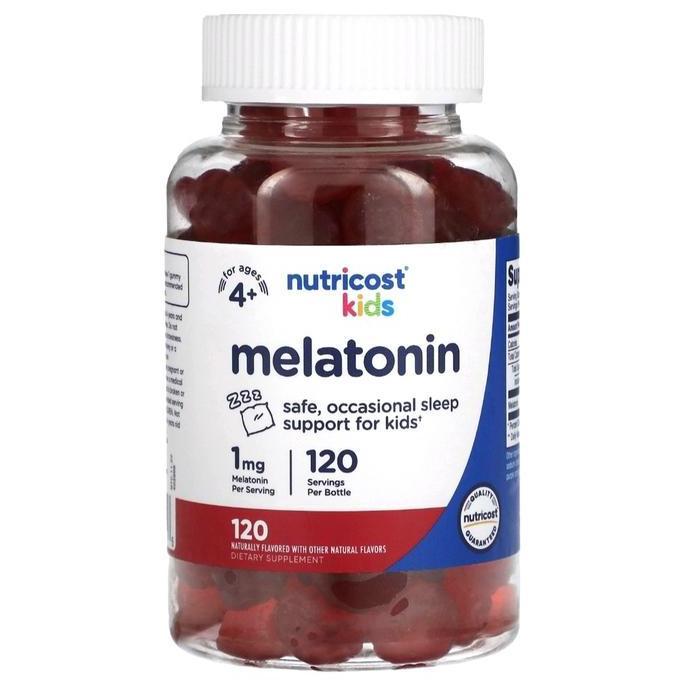 Nutricost kids melatonin 1 mg isi 120 gummies