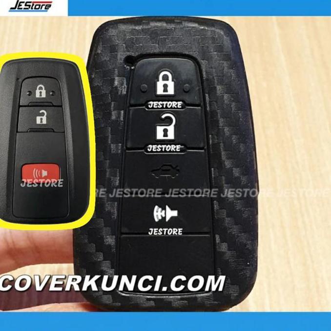 CHR Cover Kunci CHR TOYOTA CHR CARBON Sarung Remote CHR Casing Kunci CHR