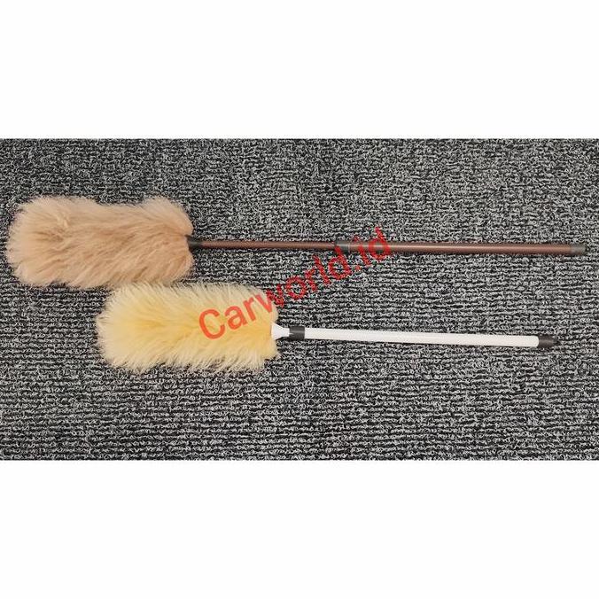 Kemoceng Mobil Bulu Domba Telescopic