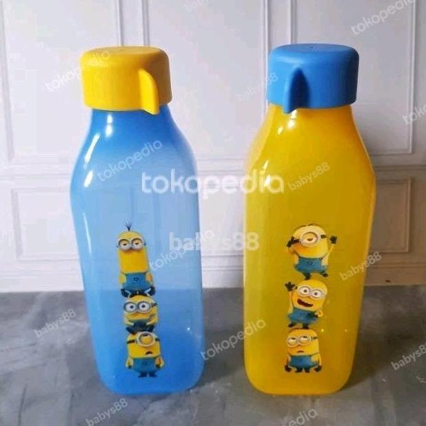 BOTOL MINUM MINION TUPPERWARE 500ML - ECO BOTTLE TUPPERWARE 500ML