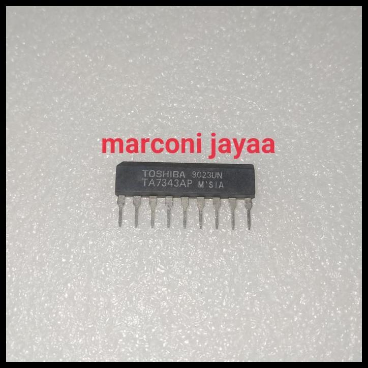 TERLARIS IC TA7343AP 9PIN SISIR 
