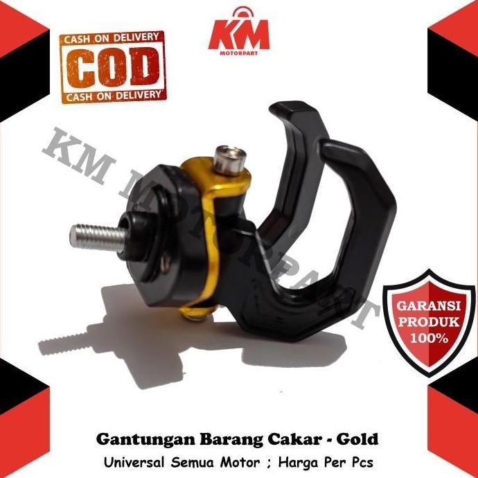 Thebest- Gantungan Barang Motor 2 Cakar Variasi Universal Motor Beat Mio Vario