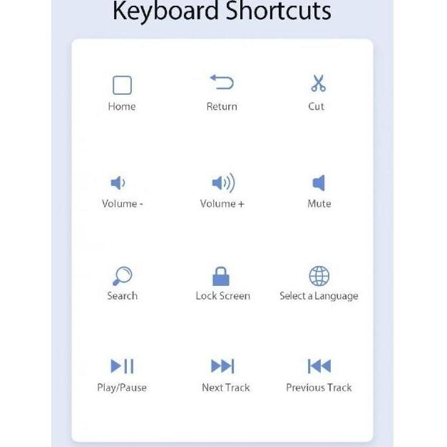 Tk Series  Wireless Keyboard Case Samsung Tab A8 2021