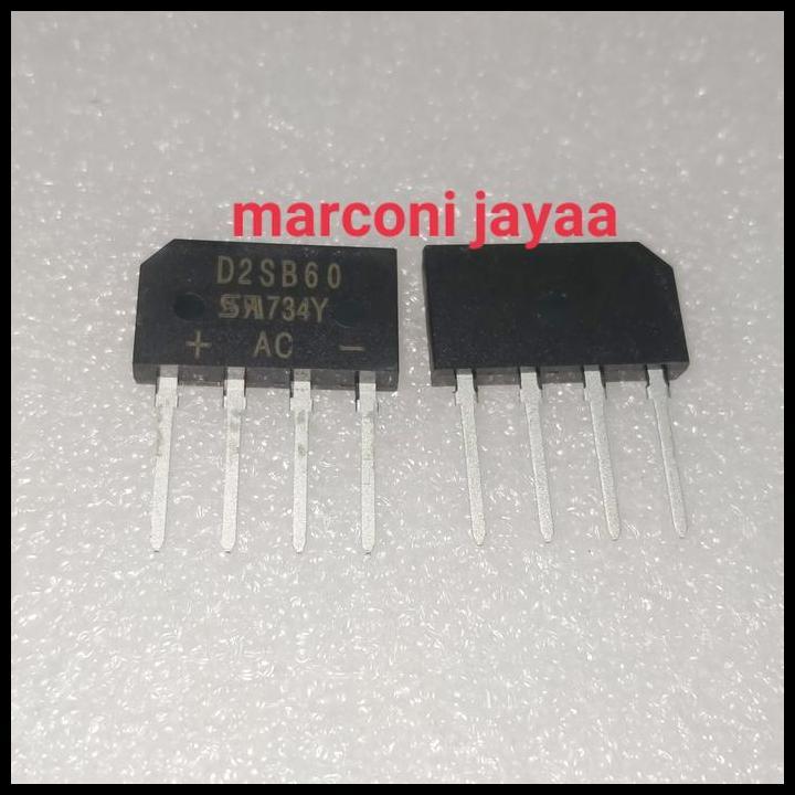 GRATIS ONGKIR D2SB60 DIODA BRIDGE 2A 600VOLT
