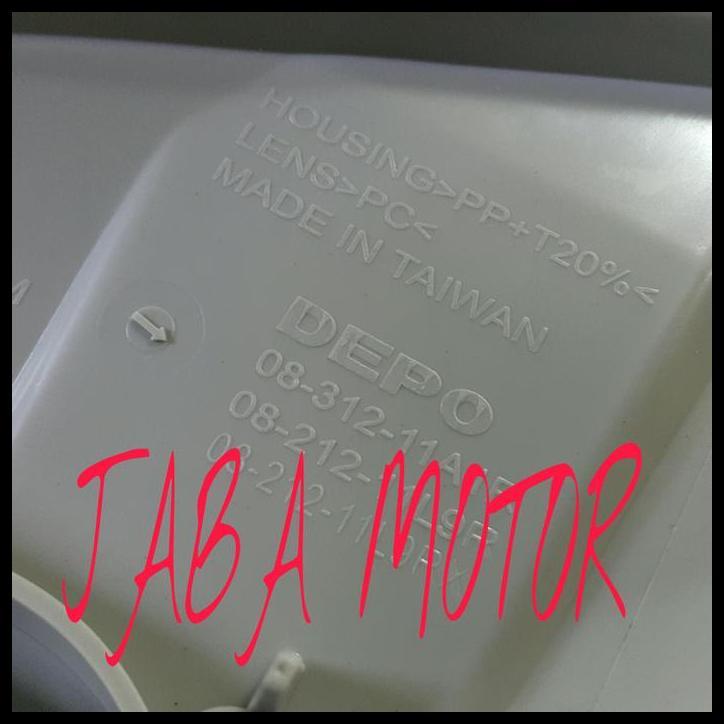 TERBARU HEADLAMP VIOS-LAMPU DEPAN VIOS-LIMO 2007-2012 MERK DEPO 