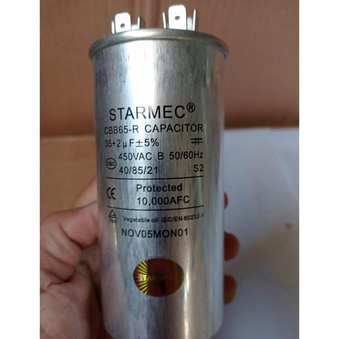Bestone- kapasitor ac 35+2 uf