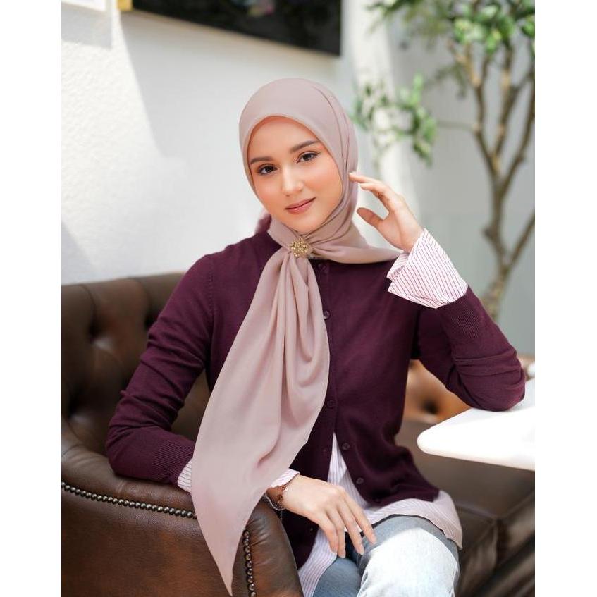 Heaven Lights - Voal Plain - Hijab Voal Polos Segi Empat