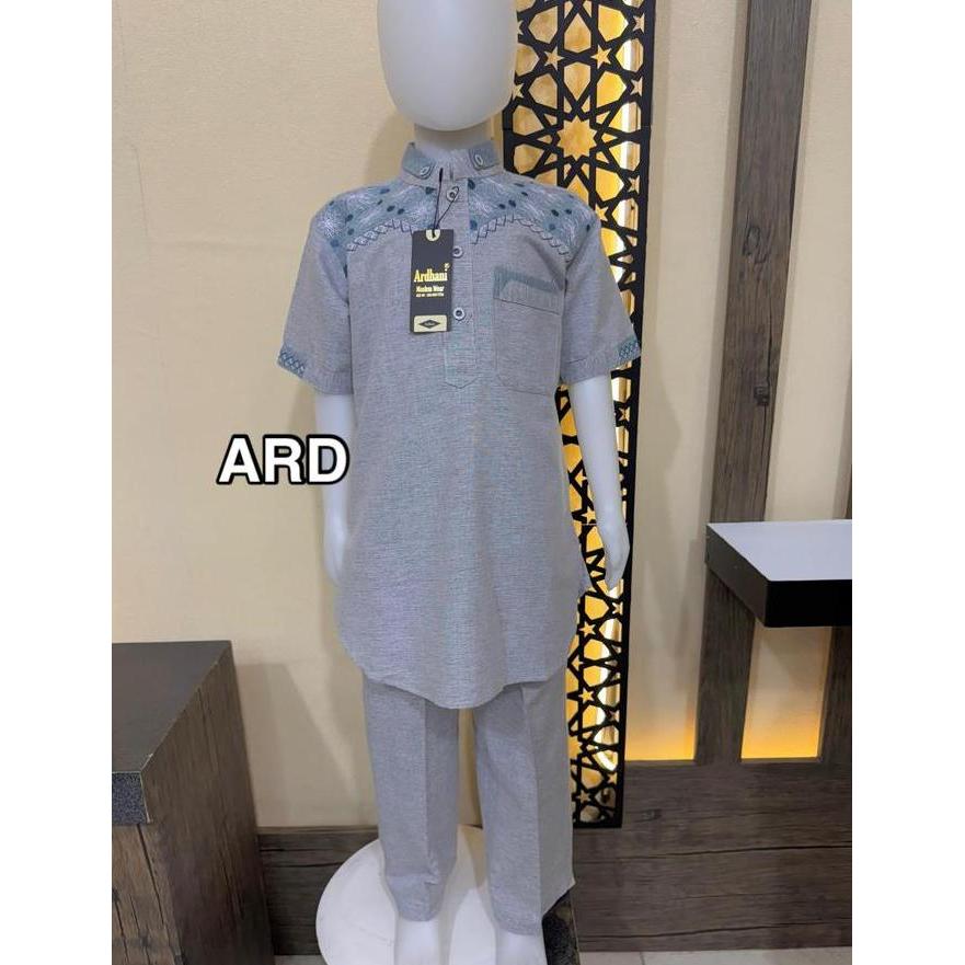 Baju Setelan Koko Anak Premium Ardhani Motif Laba-laba
