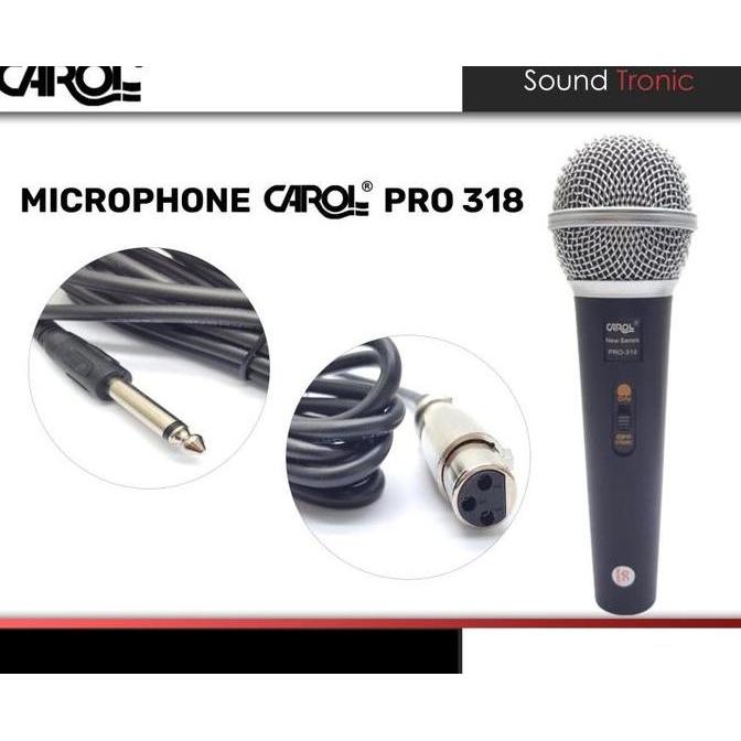 Mic Kabel Microphone Carol Pro 318