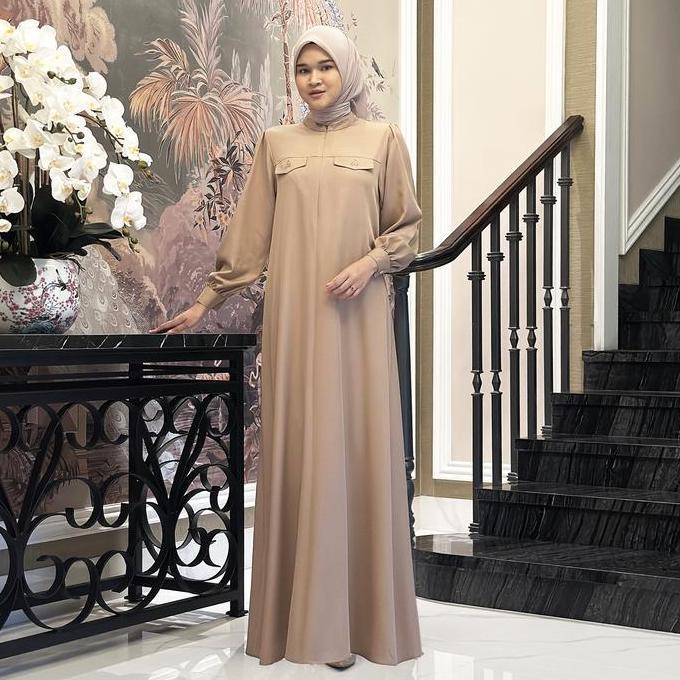 Dyna Dress Muslim Casual Cantik by Arniz Indonesia New