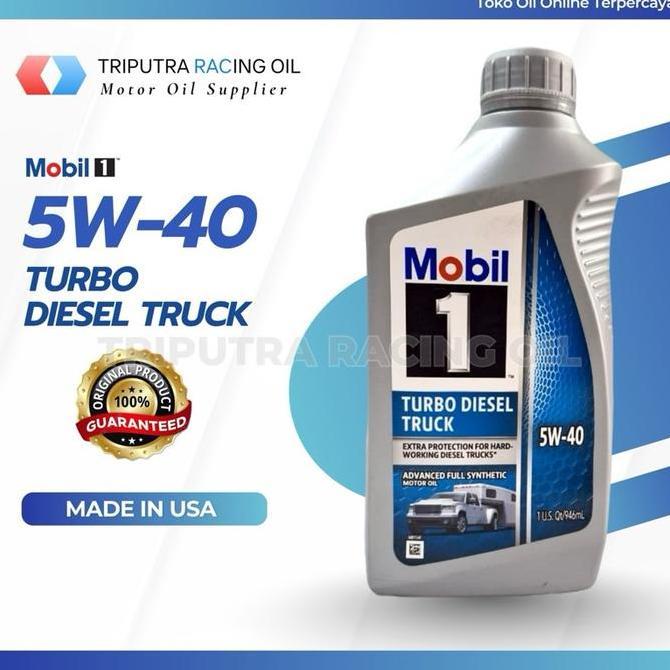 Mobil 1 5W-40 Turbo Diesel Truck