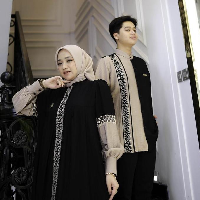 Gwenza - Asyiqa Couple Gamis Koko - Muslim Wanita