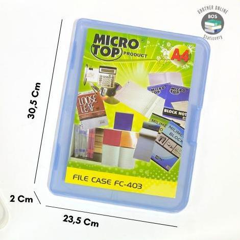Organix- Bos File Case A4/ Dokumen Case/ Hard Case File/ Map/ Kertas/ Box Case