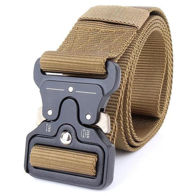 Terpopuler- Gesper Tactical Besi Tactical Belt Metal Build Kopel Army Tactical