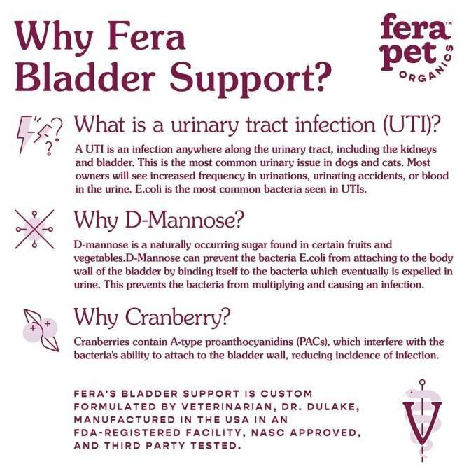 Promo Fera Pet Organics - Bladder Support For Dogs And Cats