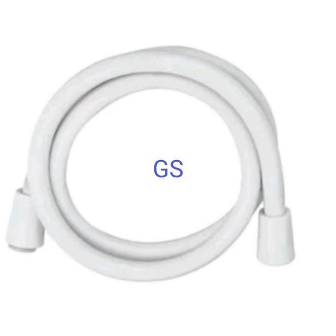 Langsungaja- Selang Shower Kamar Mandi Pvc 1,5 M - Selang Shower Mandi Warna Putih