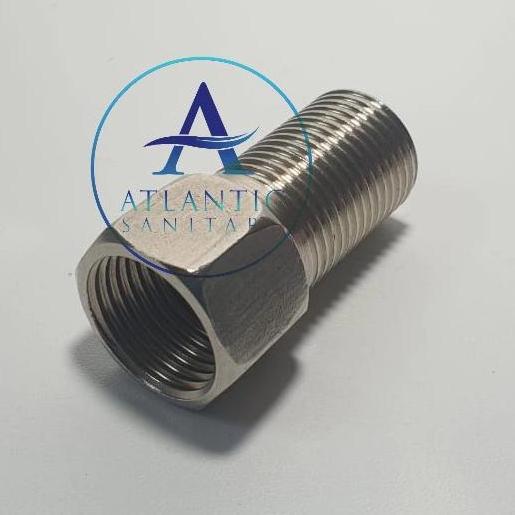 Langsungaja- Sok Sambung Drat Luar Dalam / Sok Drat Panjang Stainless