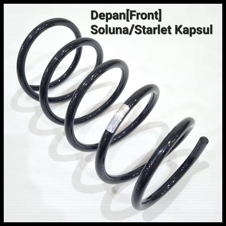 TERLARIS PER KEONG DEPAN COIL SPRING FRONT TOYOTA SOLUNA / STARLET KAPSUL