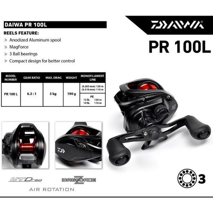 TERBARU - REEL BC DAIWA PR 100 / 100L MAGFORCE MURAHHHH